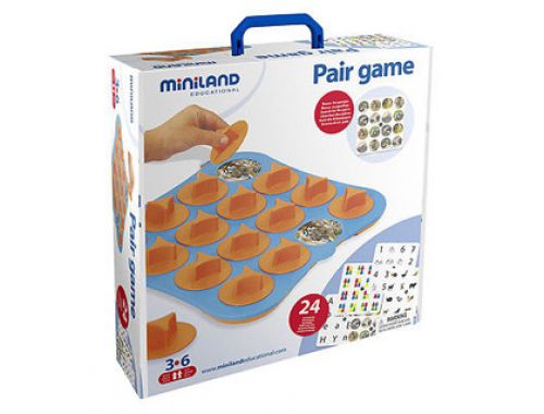 Jogo miniland primeiras aprendizagens 12 atividades , Miniland , 68511 , 8413082319205